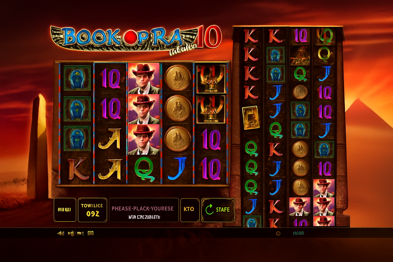 Book of Ra Deluxe 10 gameplay